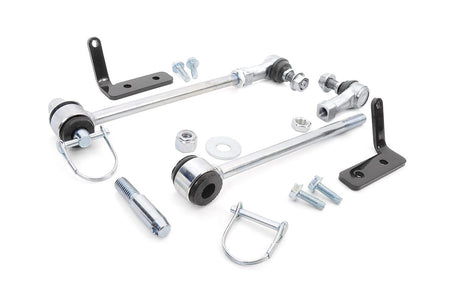 Quick Disconnect Sway Links 2.5 Inch Lift Jeep Wrangler JK/Wrangler Unlimited (07-18) Rough Country