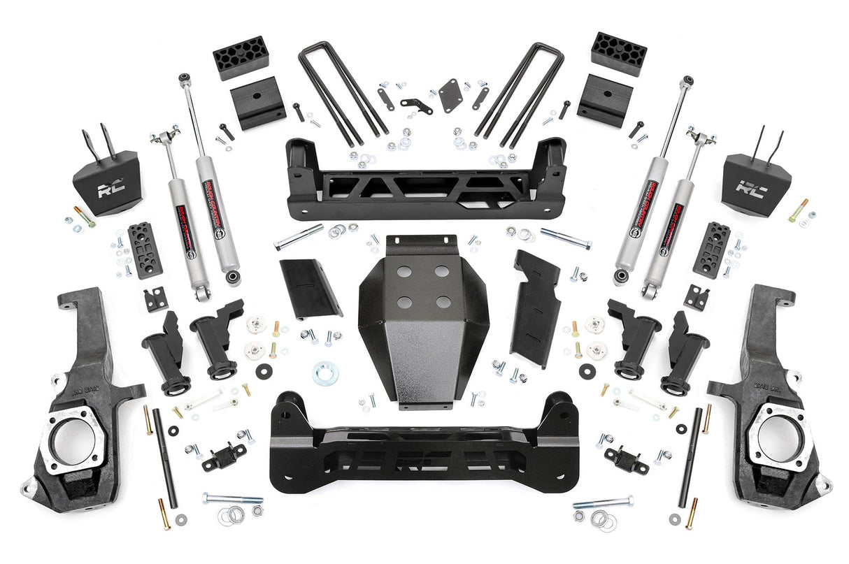 5 Inch Lift Kit Torsion Drop Silverado/Sierra 2500HD/3500HD (11-19) Rough Country