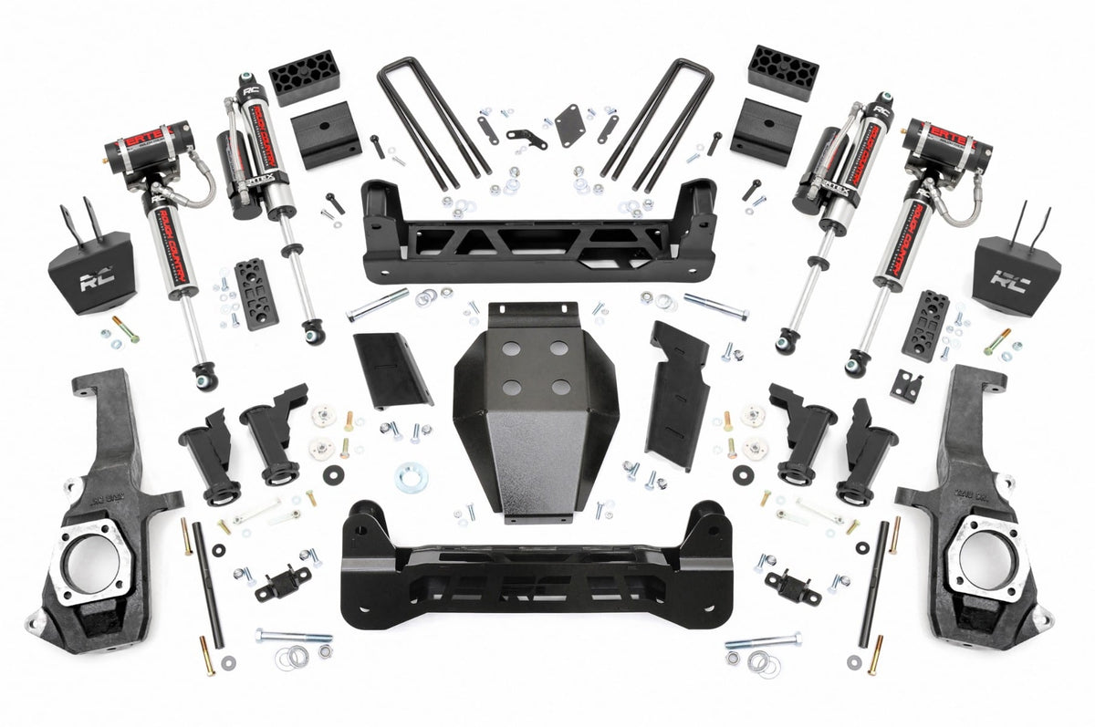 5 Inch Lift Kit Torsion Drop Vertex Silverado/Sierra 2500HD/3500HD (11-19) Rough Country