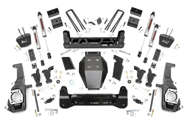 5 Inch Lift Kit Torsion Drop V2 Silverado/Sierra 2500HD/3500HD (11-19) Rough Country