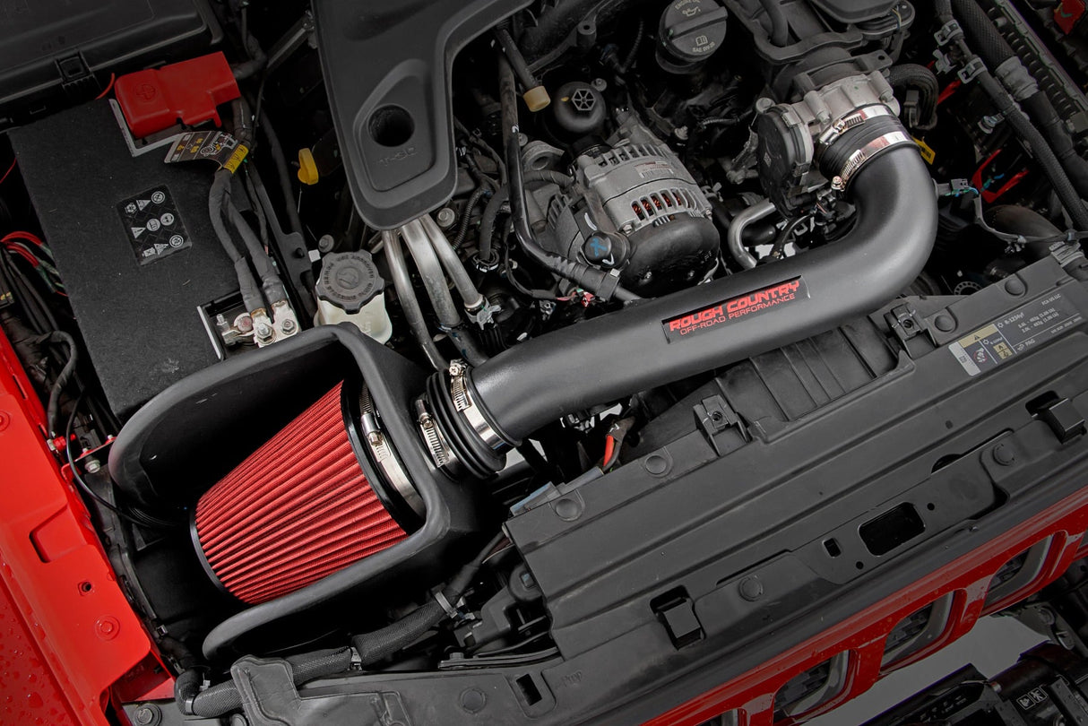 3.6L Cold Air Intake Kit Jeep Gladiator JT/Wrangler JL 4WD (2018-2026) Rough Country