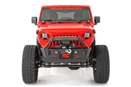 Replacement Grille Angry Eyes Jeep Gladiator JT/Wrangler JL 4WD (18-26) Rough Country