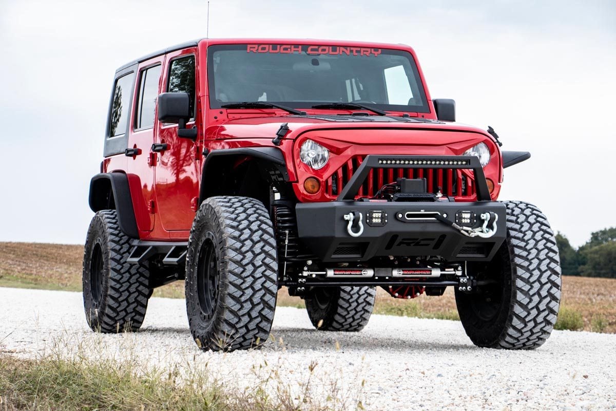 Replacement Grille Angry Eyes Jeep Wrangler JK/Wrangler Unlimited (07-18) Rough Country
