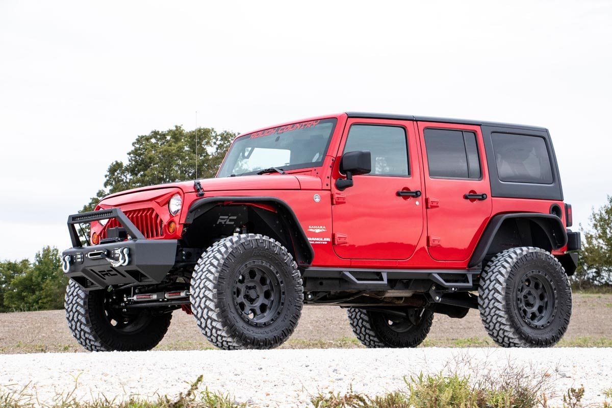 Replacement Grille Angry Eyes Jeep Wrangler JK/Wrangler Unlimited (07-18) Rough Country