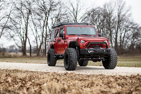 Replacement Grille Angry Eyes Jeep Wrangler JK/Wrangler Unlimited (07-18) Rough Country