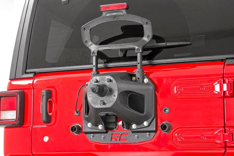 Tire Carrier Relocation Plate No Prox Jeep Wrangler JL (18-26)/Wrangler Unlimited (18-26) Rough Country
