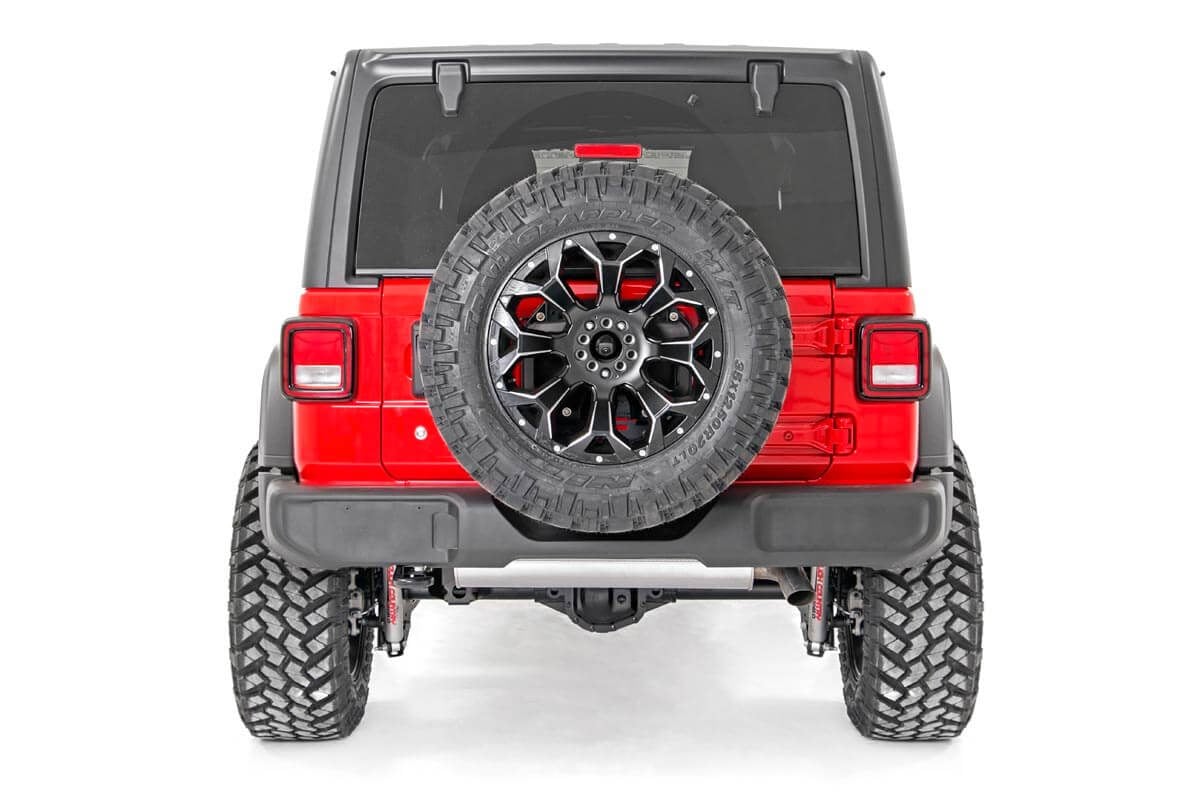 Tire Carrier Relocation Plate No Prox Jeep Wrangler JL (18-26)/Wrangler Unlimited (18-26) Rough Country