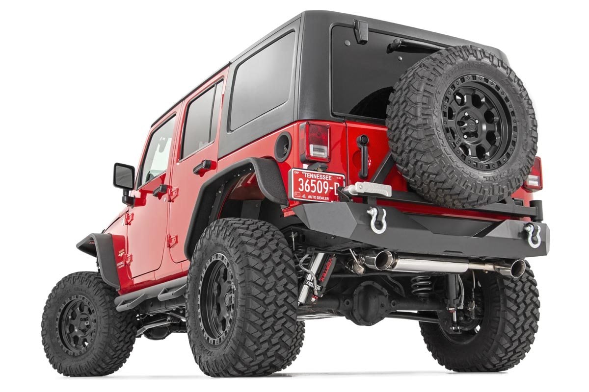 Fender Flare Steel FR & RR Jeep Wrangler JK/Wrangler Unlimited (07-18) Rough Country