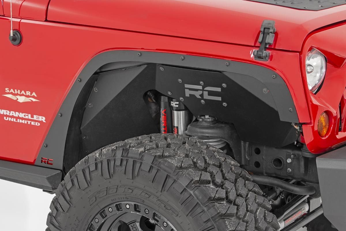 Fender Delete Kit FR & RR Jeep Wrangler JK/Wrangler Unlimited (2007-2018) Rough Country