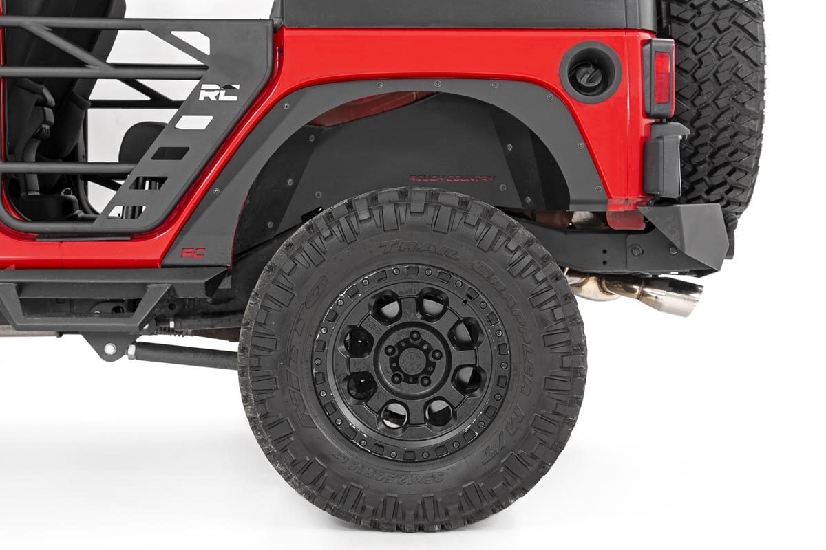 Fender Delete Kit FR & RR Jeep Wrangler JK/Wrangler Unlimited (2007-2018) Rough Country