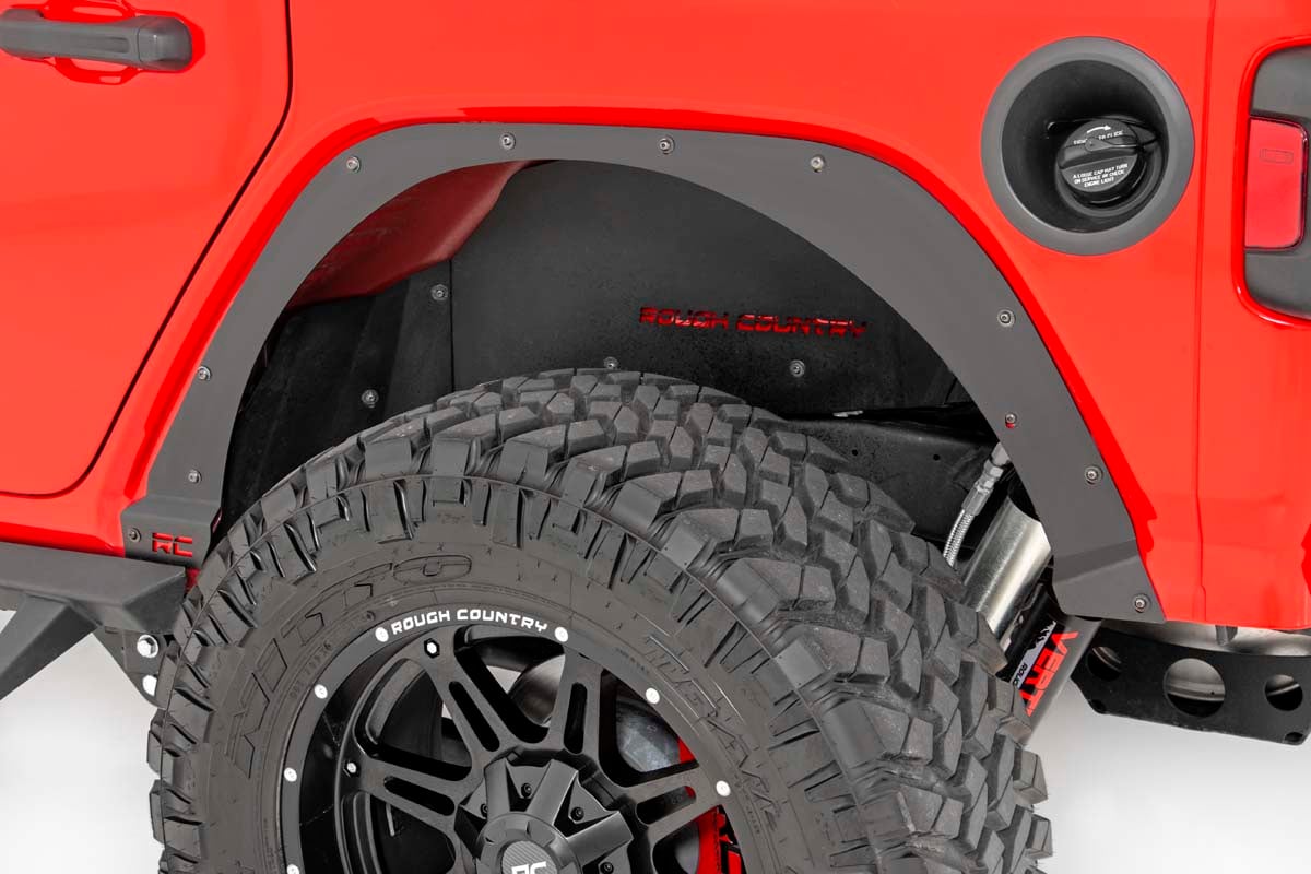 Fender Delete Kit FR & RR Jeep Wrangler JL (18-26)/Wrangler Unlimited (18-26) Rough Country