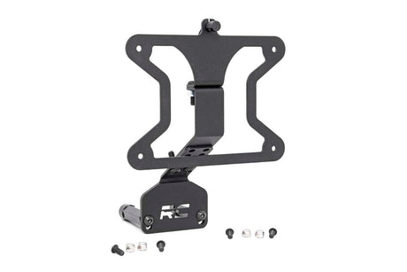 License Plate Relocation Bracket Jeep Wrangler JK/Wrangler Unlimited (07-18) Rough Country