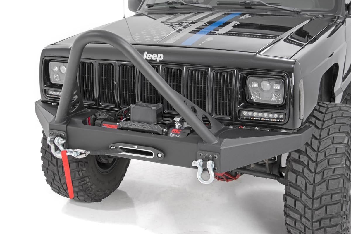Bumper Stinger Bar Jeep Cherokee XJ 2WD/4WD (1984-2001) Rough Country