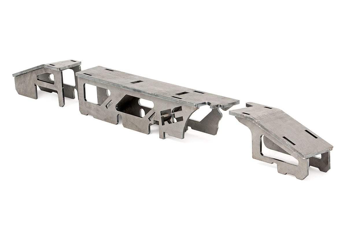 Axle Truss and C-Gusset Combo Dana 30 Jeep Wrangler JK/Wrangler Unlimited (07-18) Rough Country