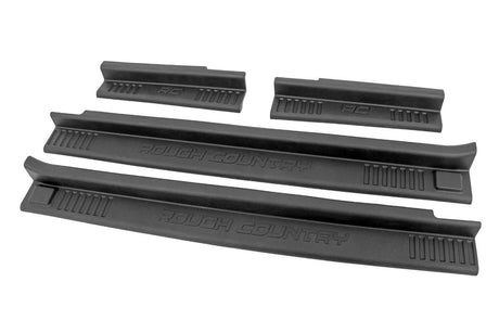 Entry Guards Front and Rear Jeep Wrangler Unlimited 2WD/4WD (2007-2018) Rough Country