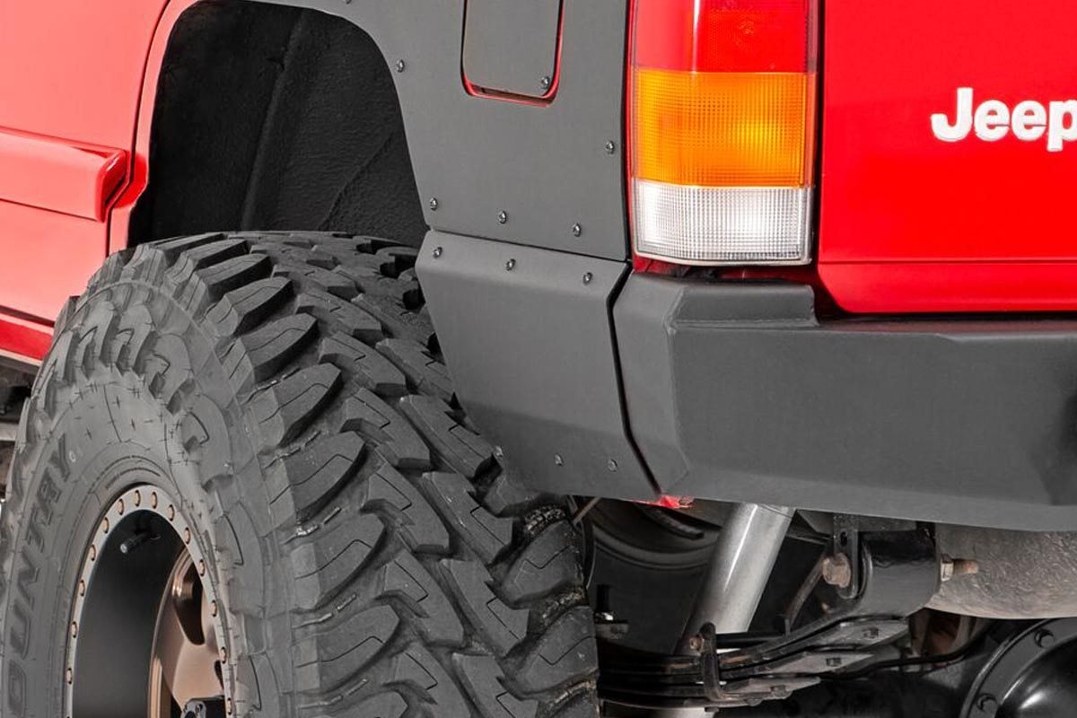 Quarter Panel Armor Rear Jeep Cherokee XJ 2WD/4WD (1984-1996) Rough Country