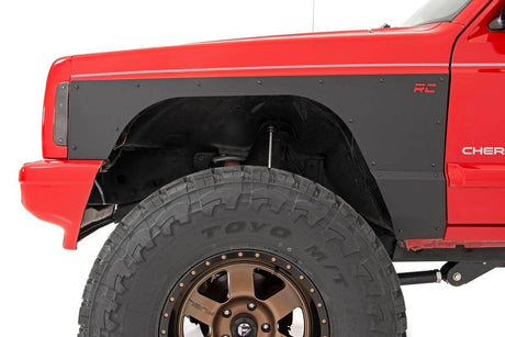 Fender & Quarter Panel Armor Front Combo Jeep Cherokee XJ (97-01) Rough Country