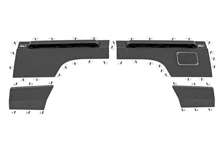 Fender & Quarter Panel Armor Rear Combo Jeep Cherokee XJ 2WD/4WD (97-01) Rough Country