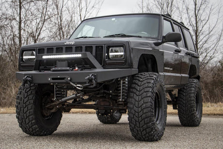 Lower Door Armor 4 Door Jeep Cherokee XJ 2WD/4WD (1984-2001) Rough Country