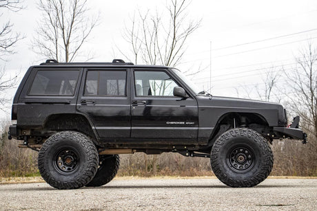 Lower Door Armor 4 Door Jeep Cherokee XJ 2WD/4WD (1984-2001) Rough Country