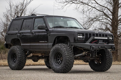 Lower Door Armor 4 Door Jeep Cherokee XJ 2WD/4WD (1984-2001) Rough Country