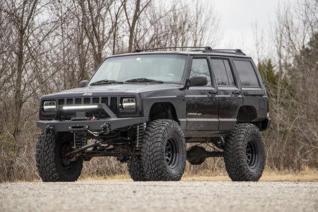 Lower Door Armor 4 Door Jeep Cherokee XJ 2WD/4WD (1984-2001) Rough Country