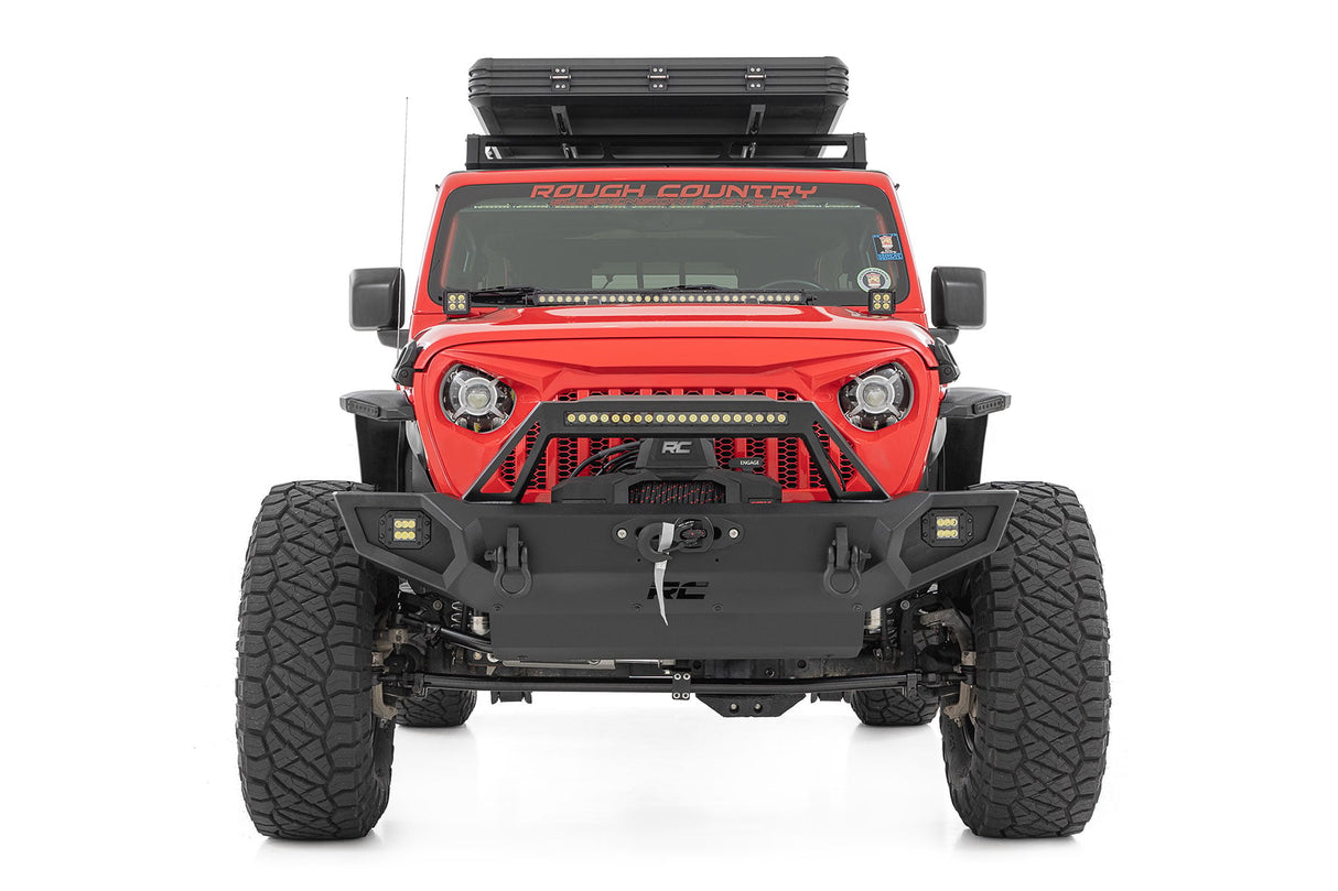 Front Winch Bumper Jeep Gladiator JT/Wrangler JK & JL/Wrangler Unlimited Rough Country