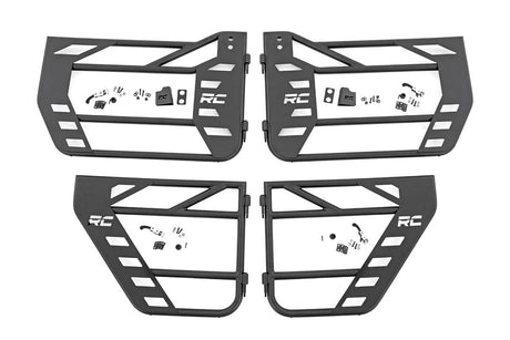 Jeep Front & Rear Steel Tube Doors 07-18 Wrangler JK Rough Country