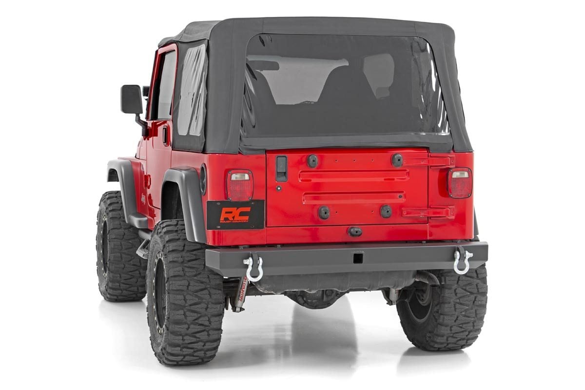 Rear Bumper Full Width Jeep Wrangler TJ (97-06)/Wrangler Unlimited (04-06) Rough Country