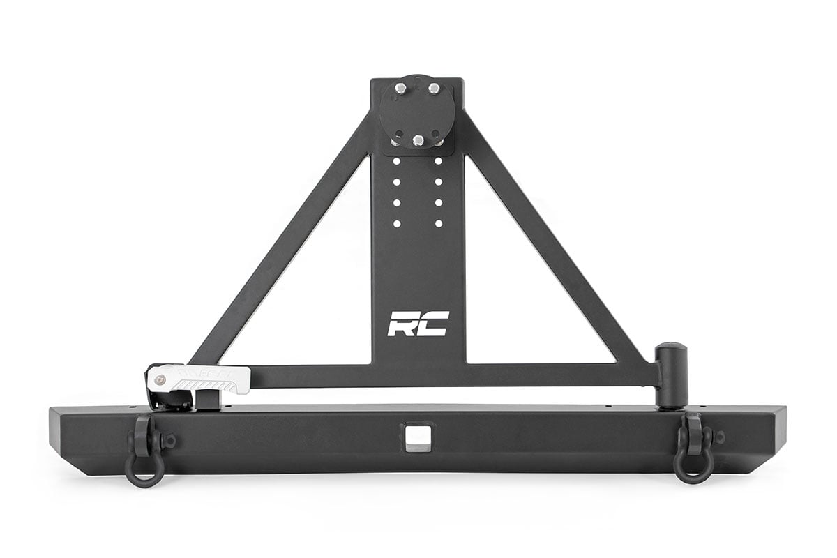 Rear Bumper Tire Carrier Jeep Wrangler TJ (97-06)/Wrangler Unlimited (04-06) Rough Country
