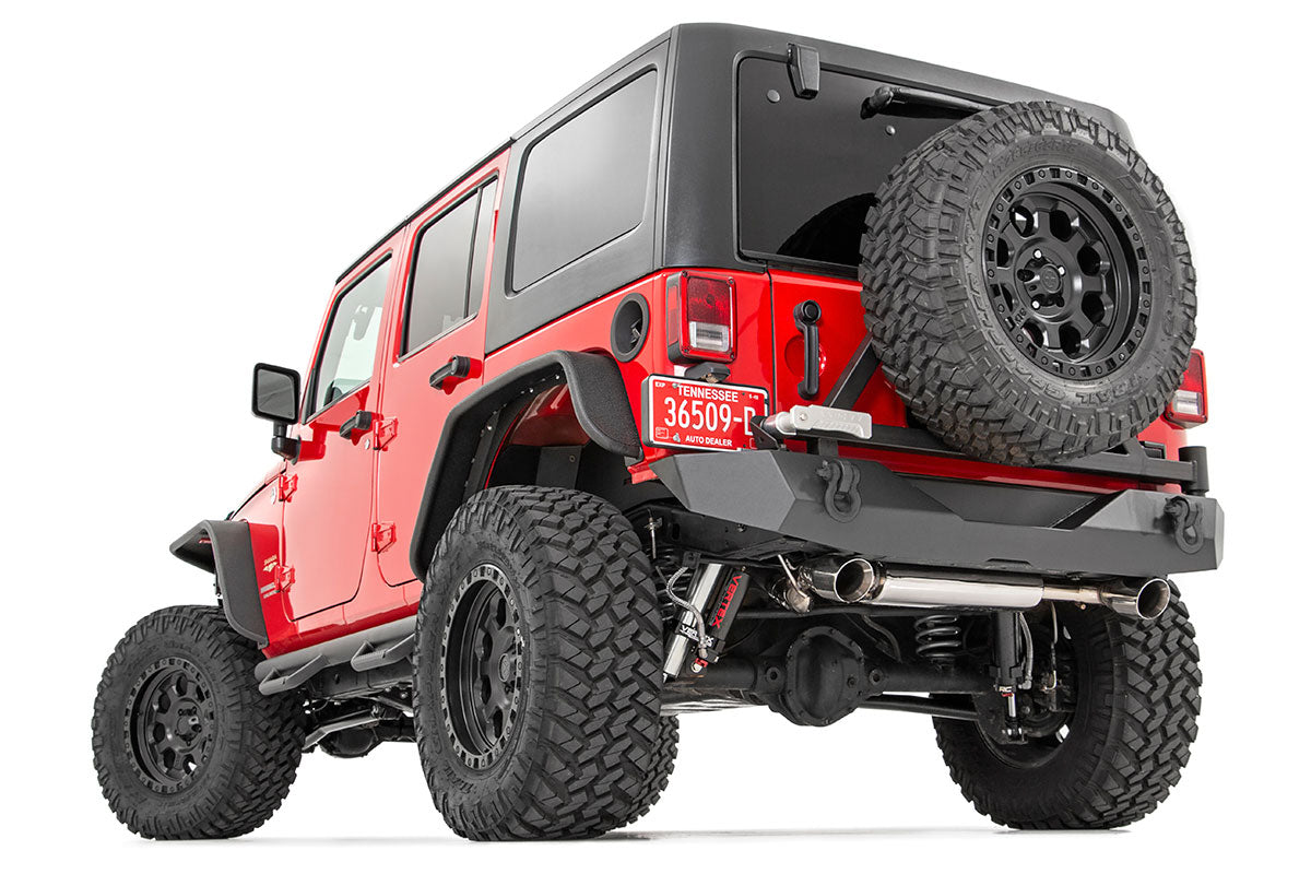 Rear Bumper Rock Crawler Tire Carrier Jeep Wrangler JK/Wrangler Unlimited (07-18) Rough Country