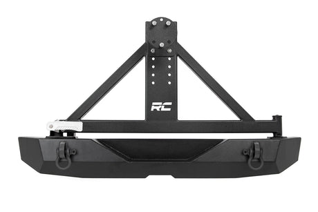 Rear Bumper Rock Crawler Tire Carrier Jeep Wrangler JK/Wrangler Unlimited (07-18) Rough Country