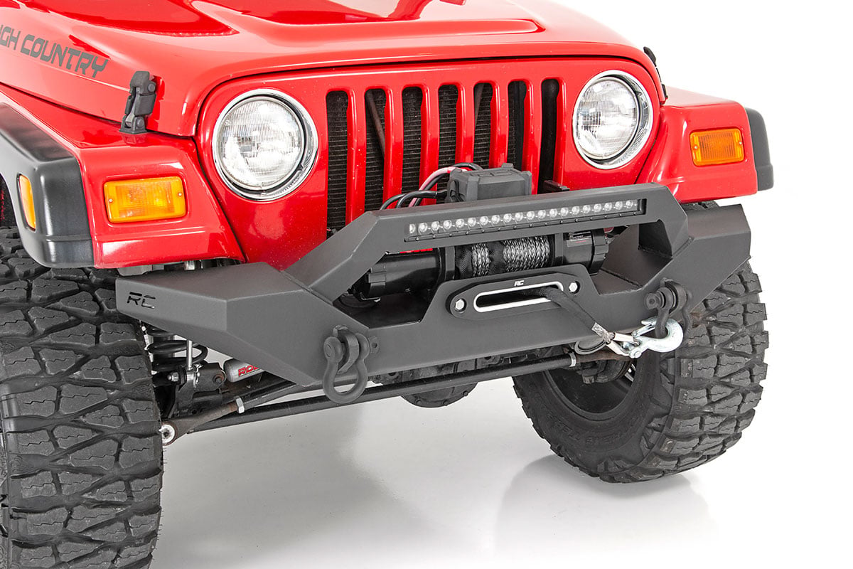 Front Bumper Rock Crawler Jeep Wrangler TJ (97-06)/Wrangler Unlimited (04-06) Rough Country