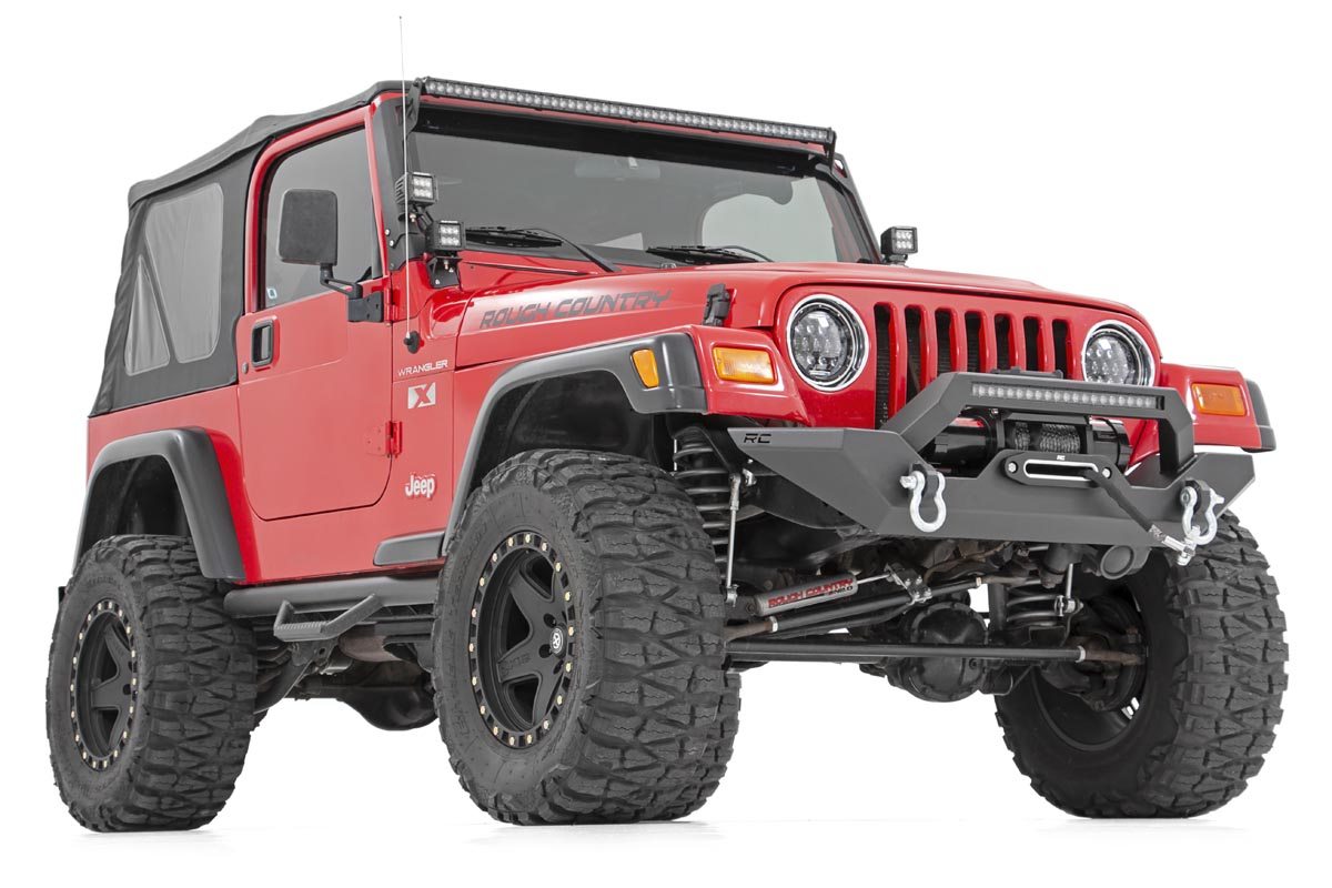 Front Bumper Rock Crawler Jeep Wrangler TJ (97-06)/Wrangler Unlimited (04-06) Rough Country