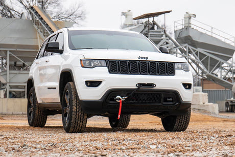 Hidden Winch Mount Jeep Grand Cherokee WK2 4WD (2014-2020) Rough Country