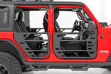 Tubular Doors Front and Rear Jeep Gladiator JT/Wrangler JL 4WD (18-26) Rough Country