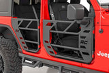 Tubular Doors Front and Rear Jeep Gladiator JT/Wrangler JL 4WD (18-26) Rough Country