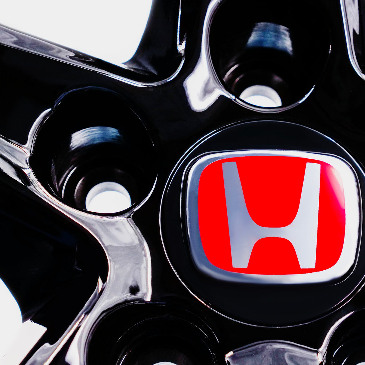 Honda Civic Wheel Rims 17x7.5 5x114.3 Type R Style  Red Lip Set of 4