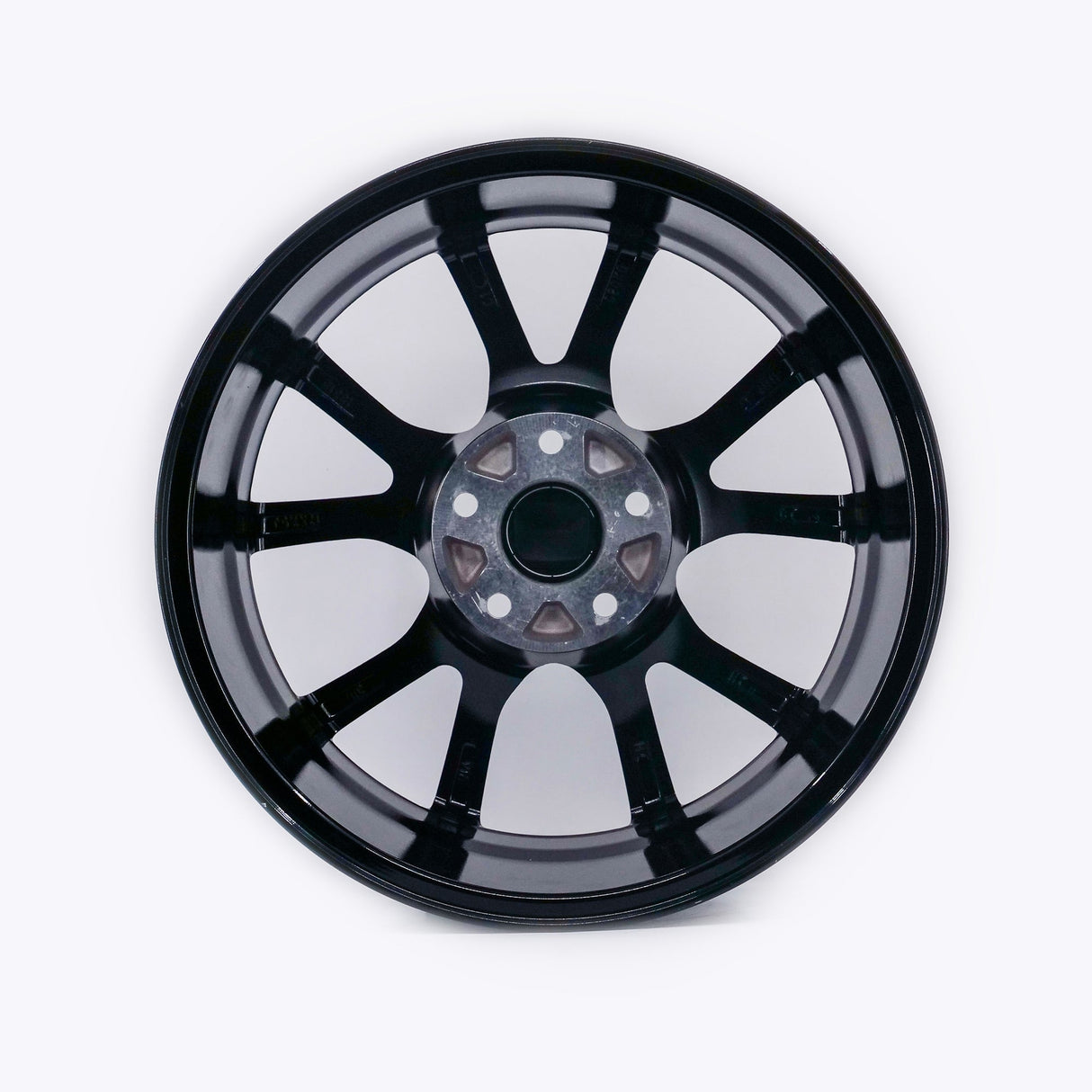 17x7.5 5x114.3 Type R Style Rims Red Lip 1pc For Honda Civics