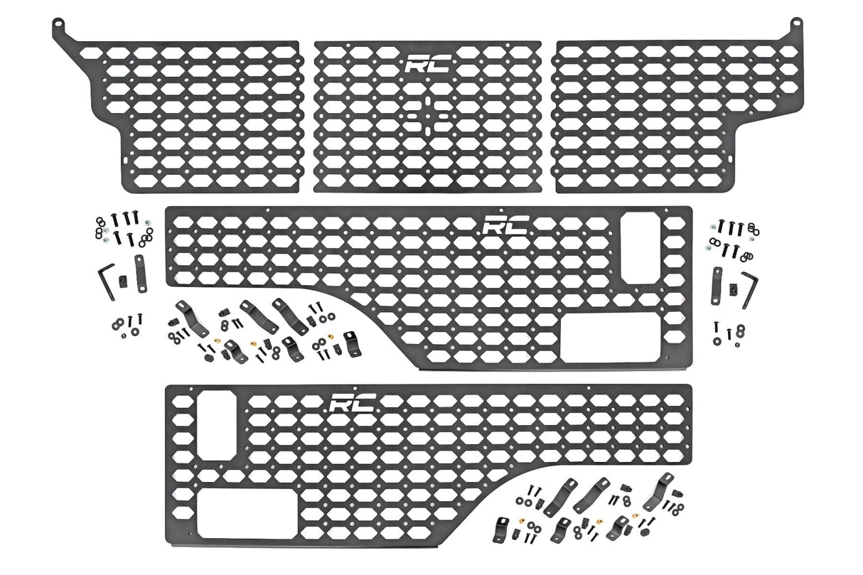 Molle Panel Kit Combo Bed Jeep Gladiator JT 4WD (2020-2025) Rough Country