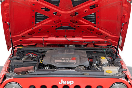 Hood Struts Hydraulic Jeep Wrangler JK/Wrangler Unlimited (2007-2018) Rough Country