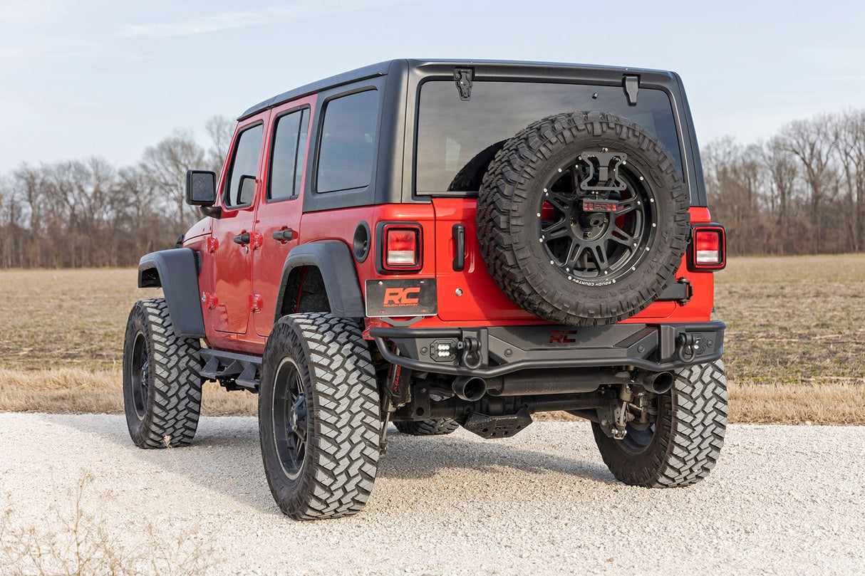 Rear Bumper Tubular Jeep Wrangler JL (18-26)/Wrangler Unlimited (18-26) Rough Country
