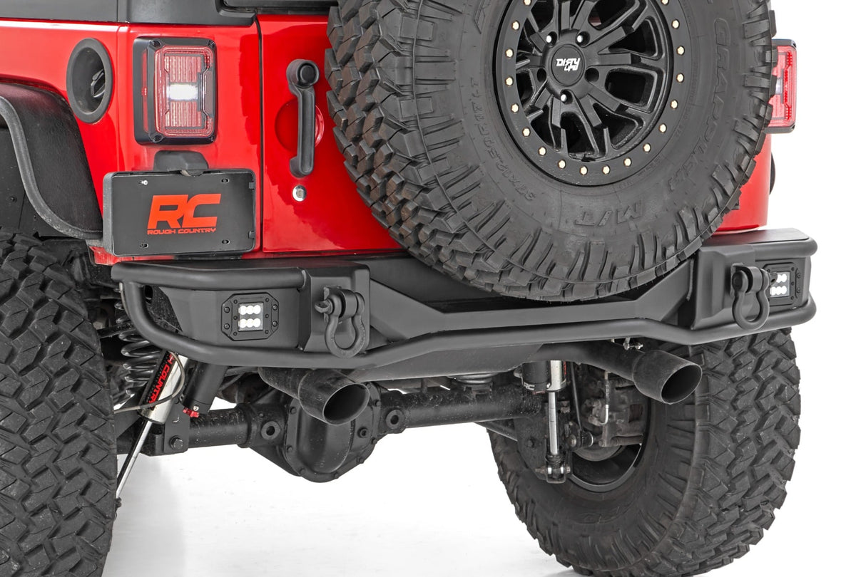 Rear Bumper Tubular Jeep Wrangler JK/Wrangler Unlimited (2007-2018) Rough Country