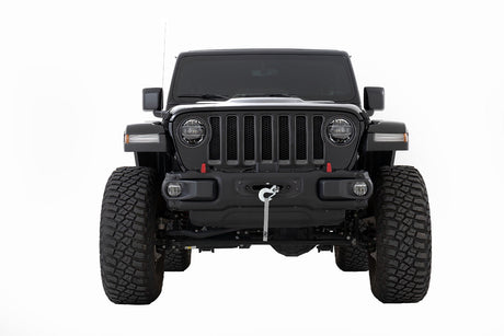Winch Mounting Plate Modular Steel OE Bumper Jeep Gladiator JT/Wrangler JL (18-26) Rough Country