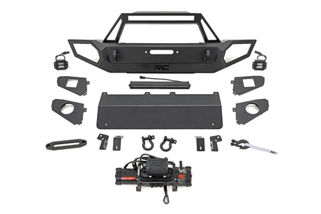 Front Winch Bumper 9500S Jeep Gladiator JT/Wrangler JK & JL/Wrangler Unlimited 4WD Rough Country