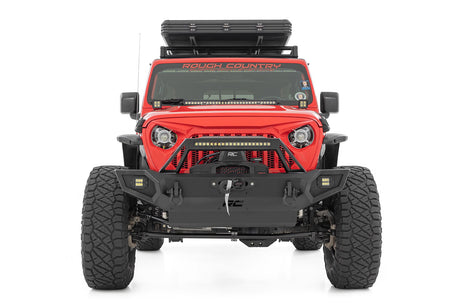 Front Winch Bumper 9500S Jeep Gladiator JT/Wrangler JK & JL/Wrangler Unlimited 4WD Rough Country