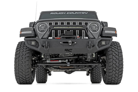 High Steer Kit w/ N3 Steering Stabilizer Jeep Gladiator JT/Wrangler JL (18-26) Rough Country