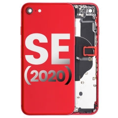 Back Housing W/ Small Components Pre-Installed - iPhone SE (2020) TekShack