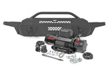 Front Bumper High Clearance 9500-Lb Pro Series Winch Synthetic Rope Toyota Tacoma 4WD (16-23) Rough Country