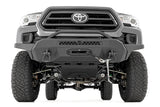 Front Bumper High Clearance 12000-Lb Pro Series Winch Synthetic Rope Toyota Tacoma 4WD (16-23) Rough Country